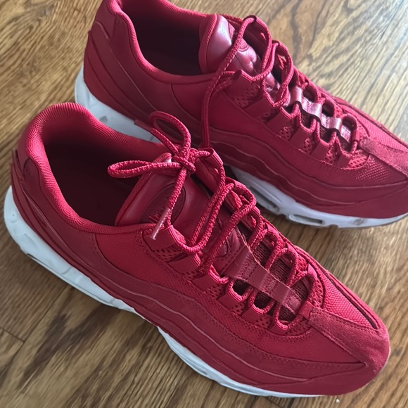 Red Athletic Sneakers - Picture 1 of 3